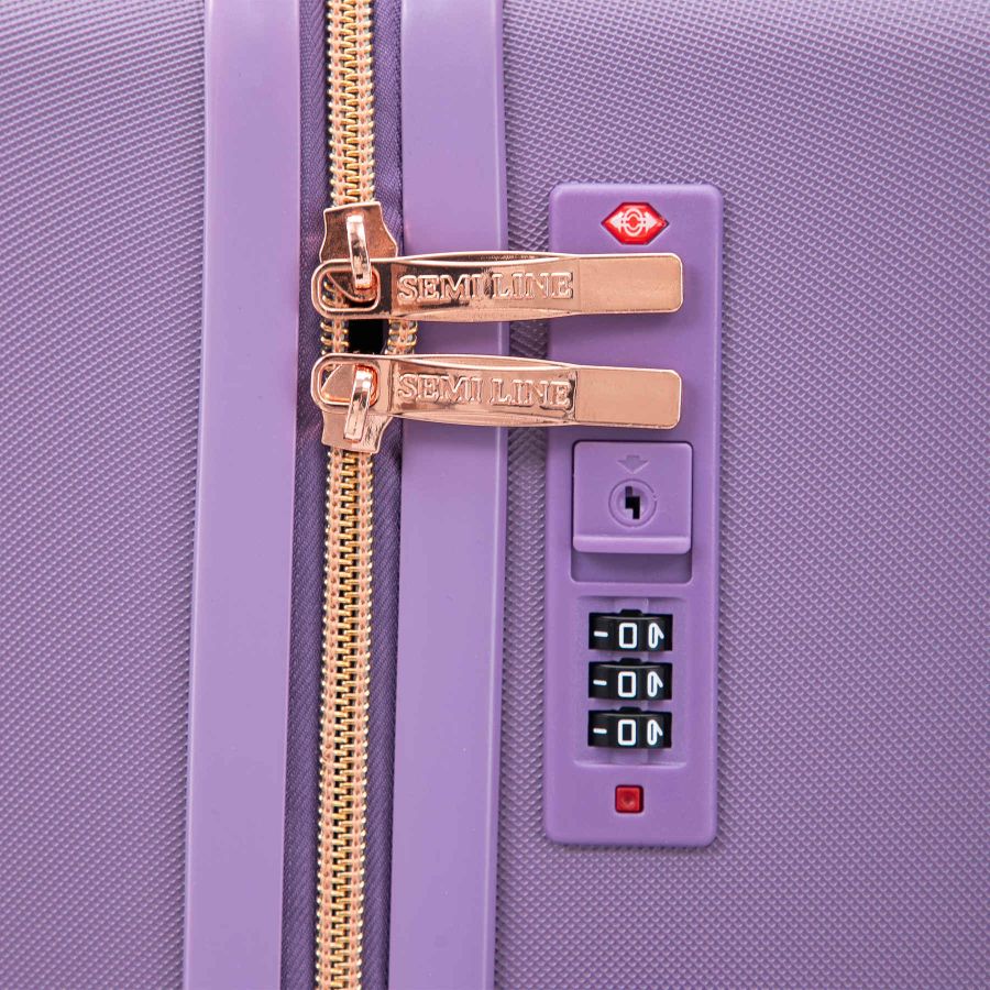 Чемодан малый для ручной клади Semi Line 20 (S) ABS-Plastic Purple (T5914-1)