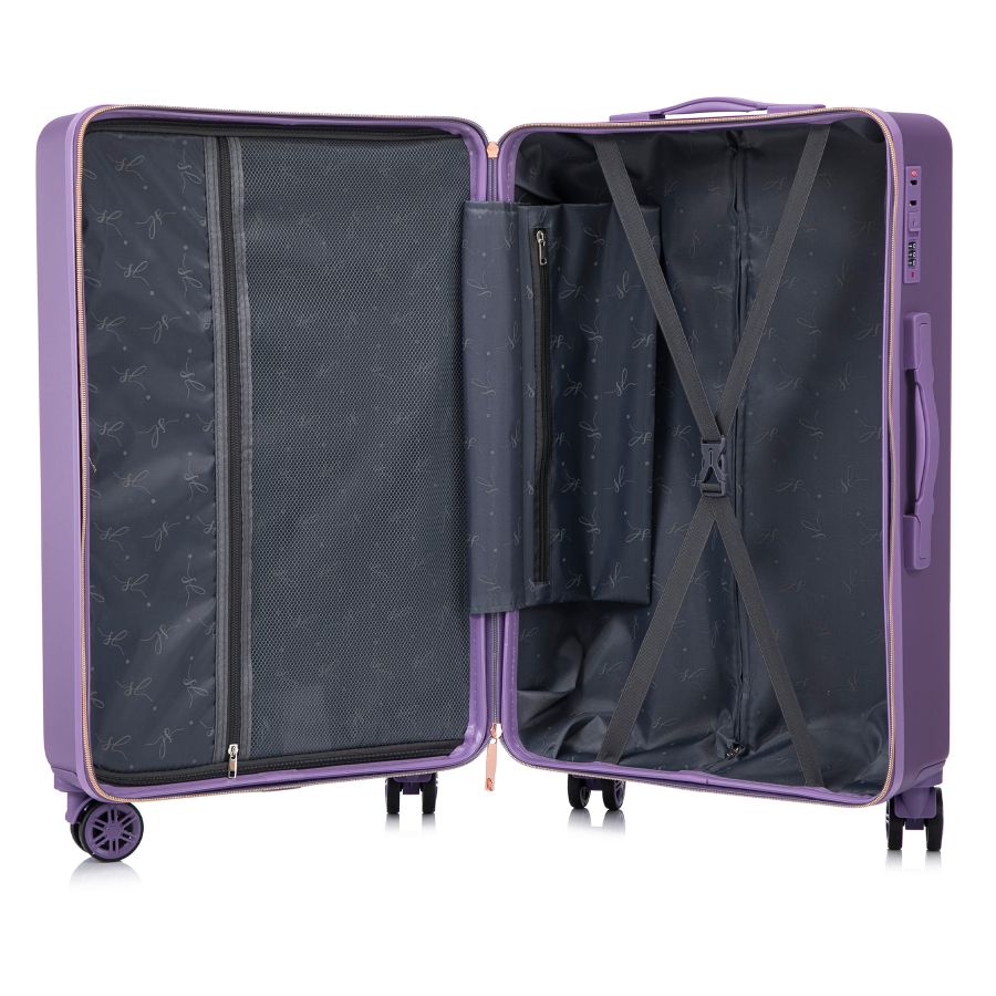 Чемодан средний Semi Line 24 дюйма (M) ABS-Plastic Purple (T5914-2)