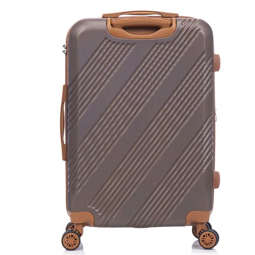 Чемодан средний Semi Line 24 дюйма (M) ABS-Plastic Brown (T5850-2)