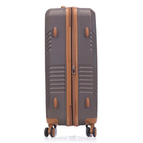 Чемодан большой Semi Line 28 дюймов (L) ABS-Plastic Brown (T5850-3)