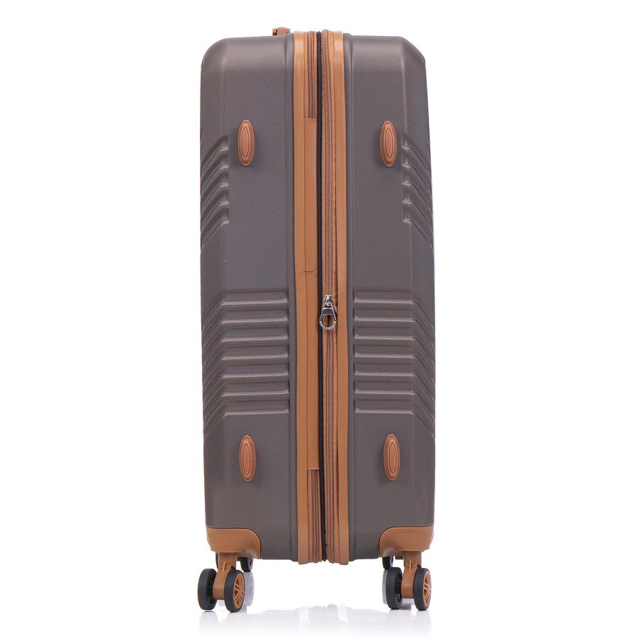 Чемодан большой Semi Line 28 дюймов (L) ABS-Plastic Brown (T5850-3)