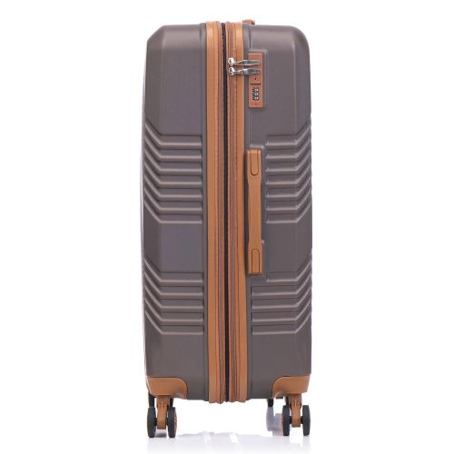 Чемодан большой Semi Line 28 дюймов (L) ABS-Plastic Brown (T5850-3)