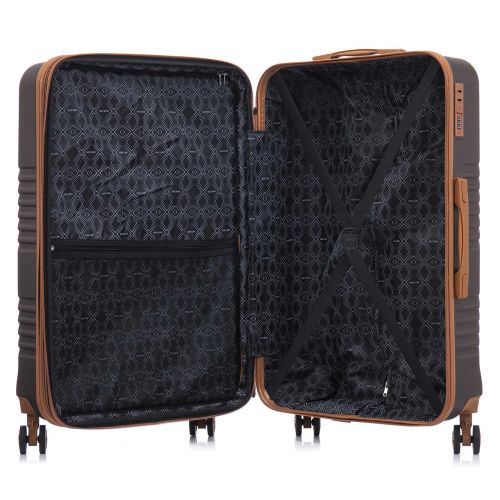 Чемодан большой Semi Line 28 дюймов (L) ABS-Plastic Brown (T5850-3)