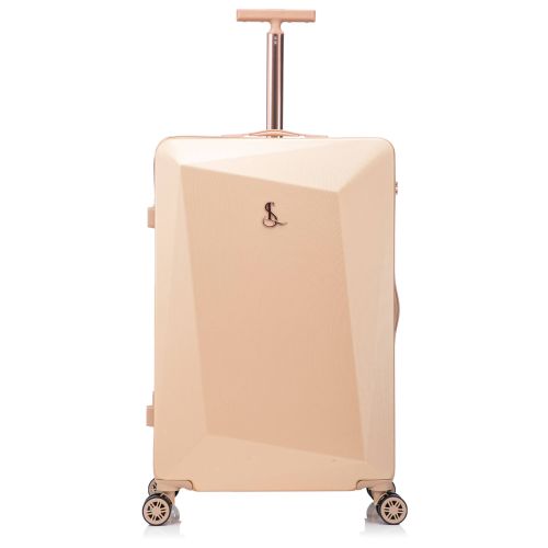 Чемодан средний Semi Line 24 дюйма (M) ABS-Plastic Golden (T5912-2)