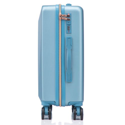 Чемодан маленький для ручной клади Semi Line 20 (S) ABS-Plastic Light Blue (T5913-1)