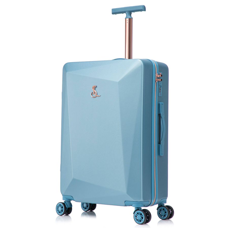 Чемодан средний Semi Line 24 дюйма (M) ABS-Plastic Light Blue (T5913-2)