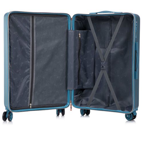 Чемодан средний Semi Line 24 дюйма (M) ABS-Plastic Light Blue (T5913-2)