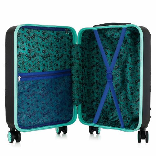 Чемодан малый детский Semi Line 20 (S) ABS-Plastic Black/Blue (T5889-2)