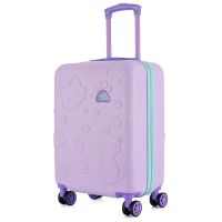 Чемодан малый детский Semi Line 20 дюймов (S) дюймов (S) ABS-Plastic Light Violet/Blue (T5879-2)