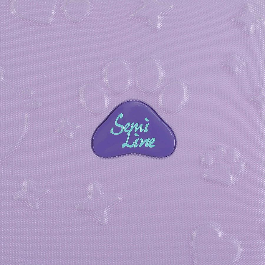 Чемодан малый детский Semi Line 20 (S) ABS-Plastic Light Violet/Blue (T5879-2)