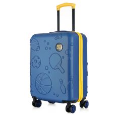 Чемодан малый детский Semi Line 20 дюймов (S) дюймов (S) ABS-Plastic Blue/Yellow (T5888-2)