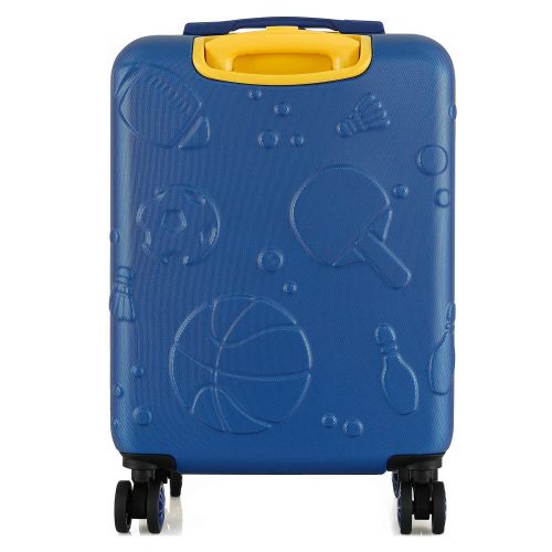 Чемодан малый детский Semi Line 20 (S) ABS-Plastic Blue/Yellow (T5888-2)