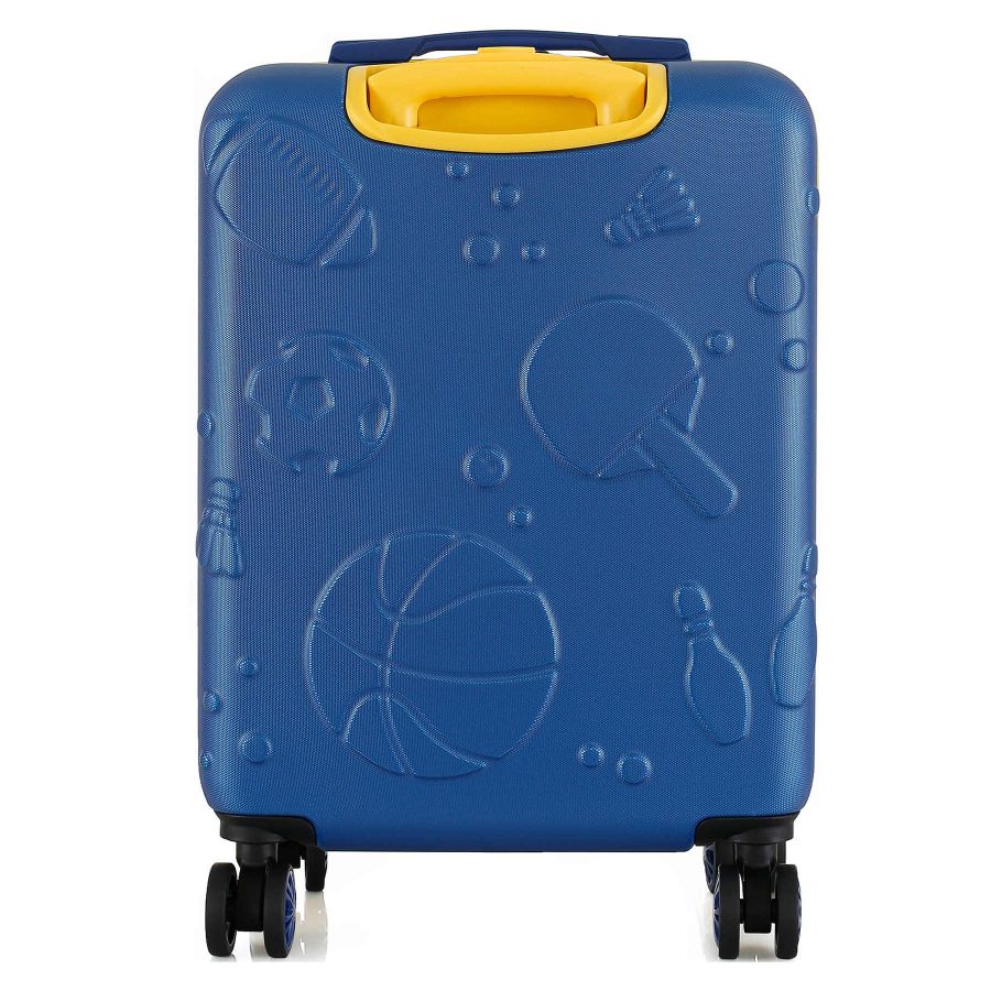 Чемодан малый детский Semi Line 20 (S) ABS-Plastic Blue/Yellow (T5888-2)