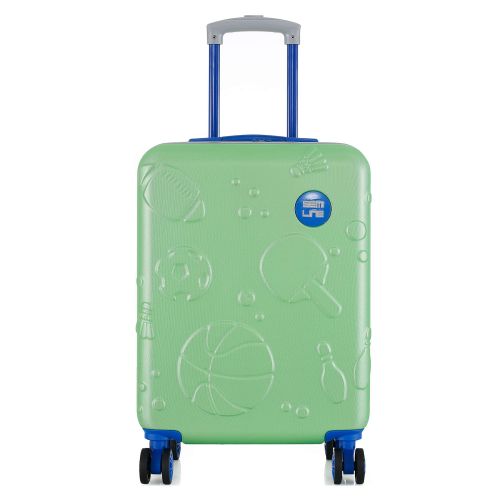 Чемодан малый детский Semi Line 20 (S) ABS-Plastic Green/Blue (T5890-2)