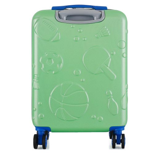 Чемодан малый детский Semi Line 20 (S) ABS-Plastic Green/Blue (T5890-2)