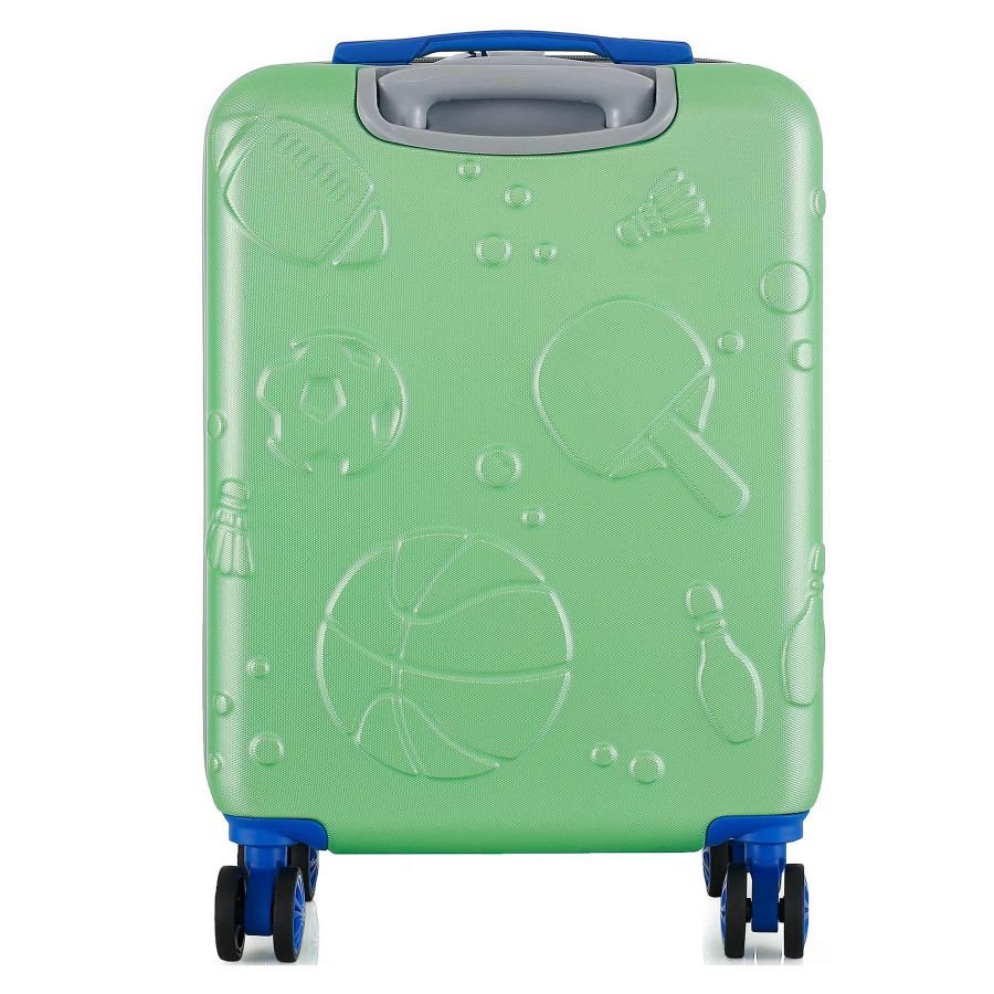 Чемодан малый детский Semi Line 20 (S) ABS-Plastic Green/Blue (T5890-2)