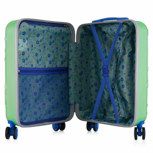 Чемодан малый детский Semi Line 20 (S) ABS-Plastic Green/Blue (T5890-2)
