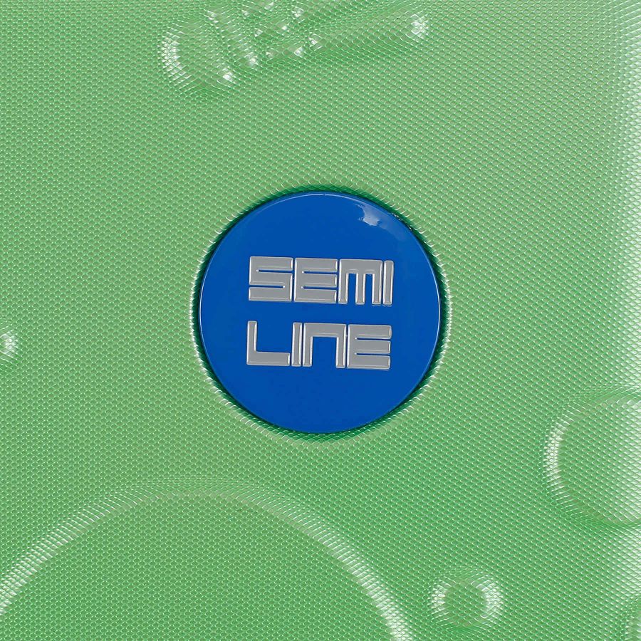 Чемодан малый детский Semi Line 20 (S) ABS-Plastic Green/Blue (T5890-2)