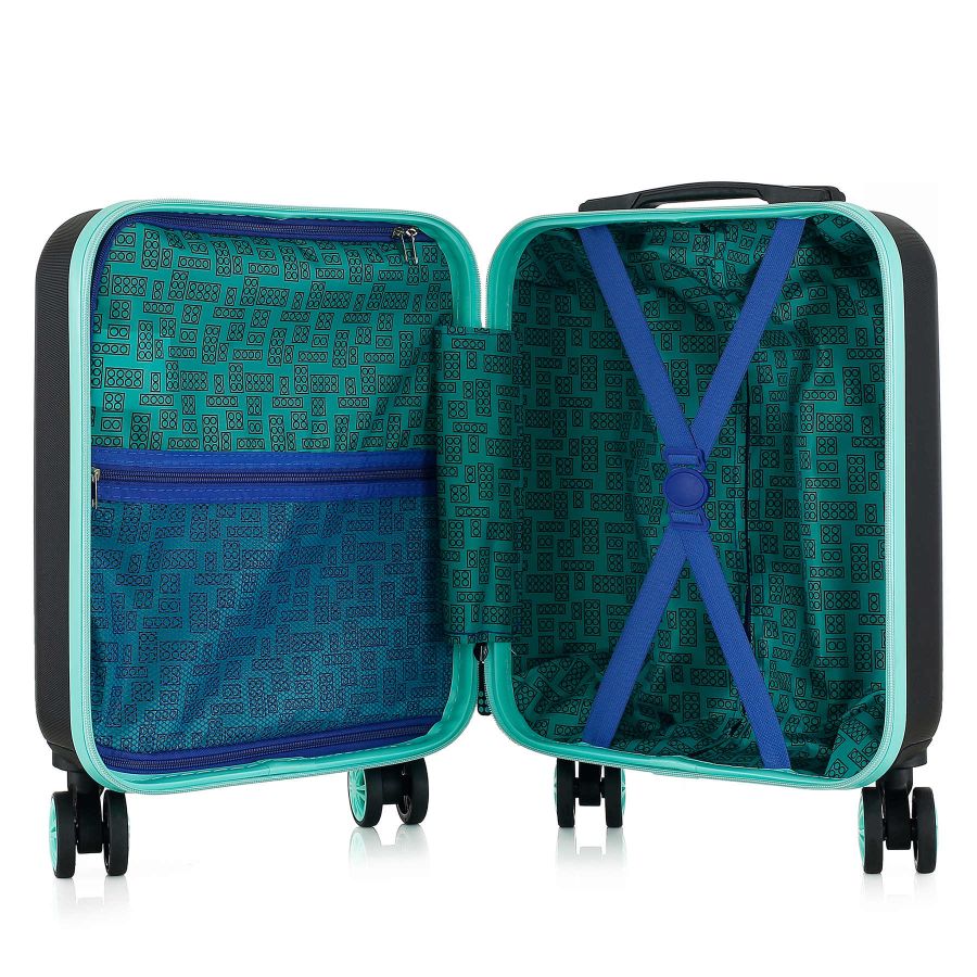 Чемодан мини детский Semi Line 16 (XS) ABS-Plastic Black/Blue (T5889-1)