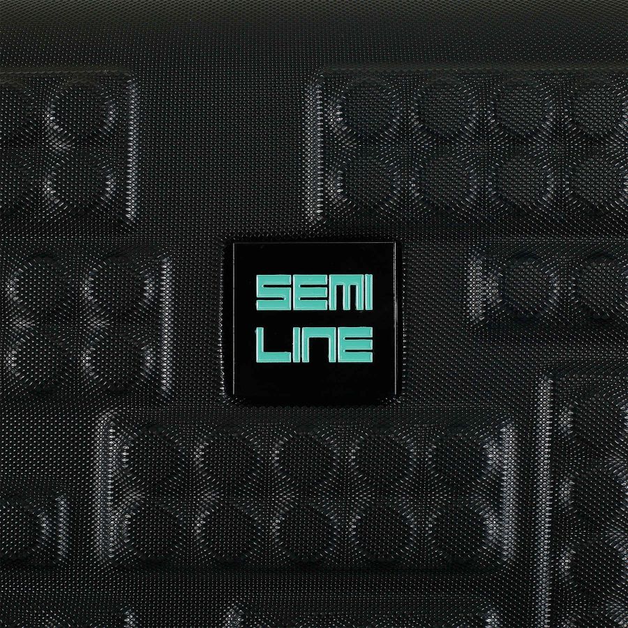 Чемодан мини детский Semi Line 16 (XS) ABS-Plastic Black/Blue (T5889-1)