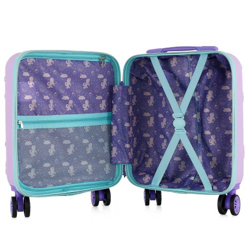 Чемодан мини детский Semi Line 16 (XS) ABS-Plastic Light Violet/Blue (T5879-1)