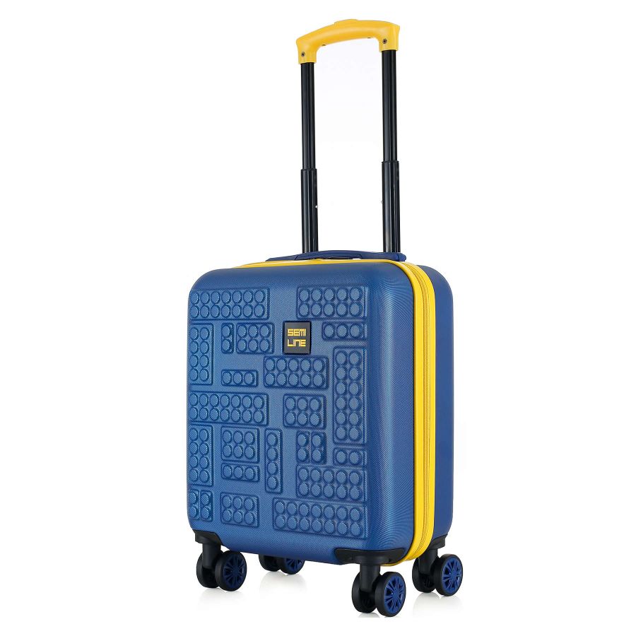 Чемодан мини детский Semi Line 16 (XS) ABS-Plastic Blue/Yellow (T5888-1)