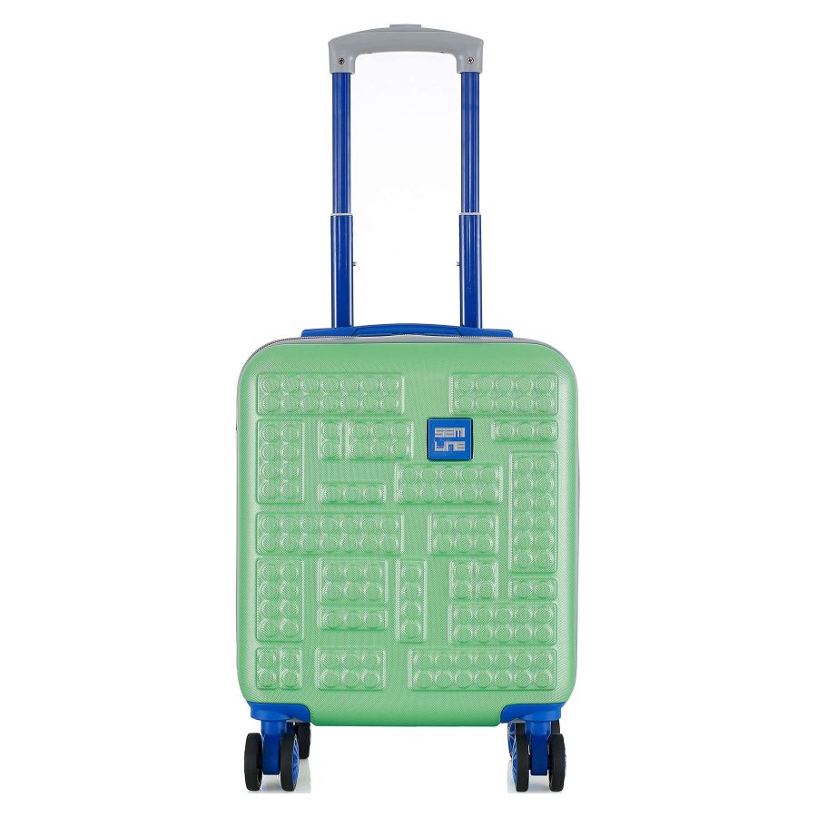 Чемодан мини детский Semi Line 16 (XS) ABS-Plastic Green/Blue (T5890-1)