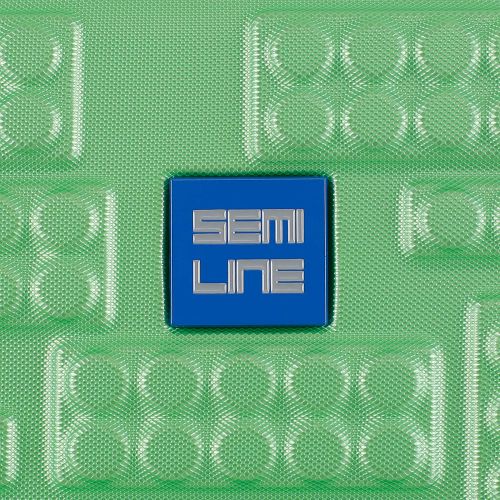 Чемодан мини детский Semi Line 16 (XS) ABS-Plastic Green/Blue (T5890-1)
