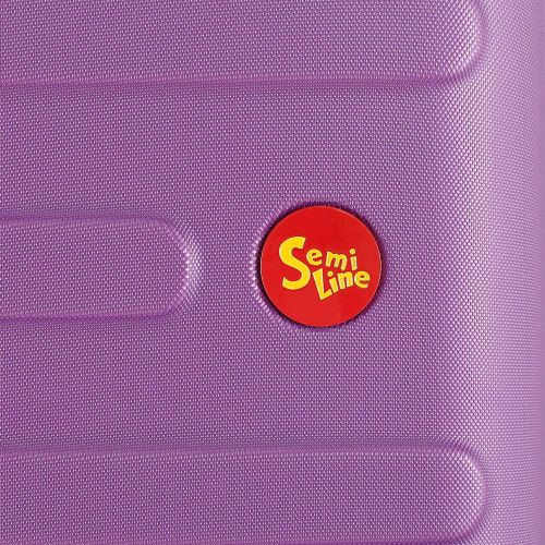 Чемодан средний Semi Line 24 дюйма (M) ABS-Plastic Purple (T5845-2)