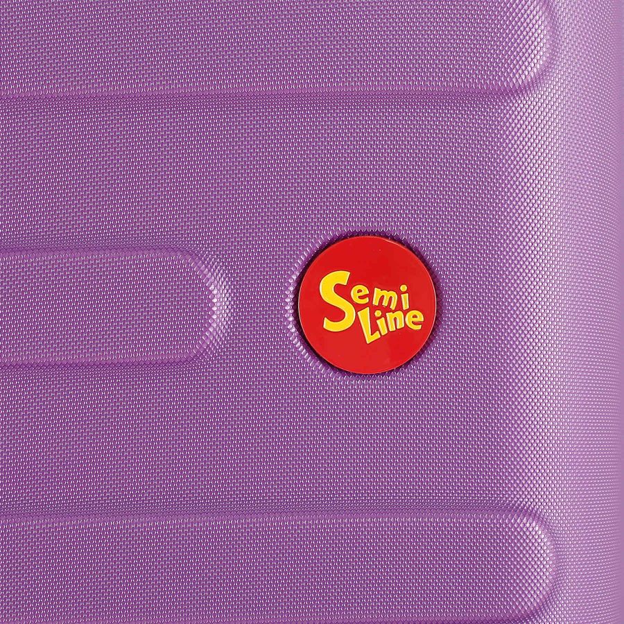 Чемодан средний Semi Line 24 дюйма (M) ABS-Plastic Purple (T5845-2)