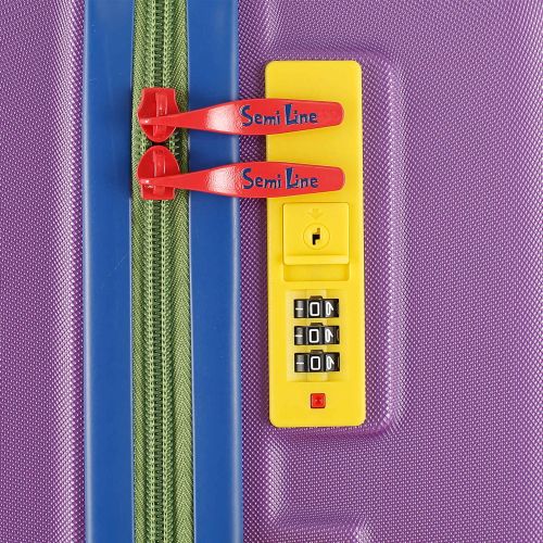 Чемодан малый для ручной клади Semi Line 20 (S) ABS-Plastic Purple (T5845-1)