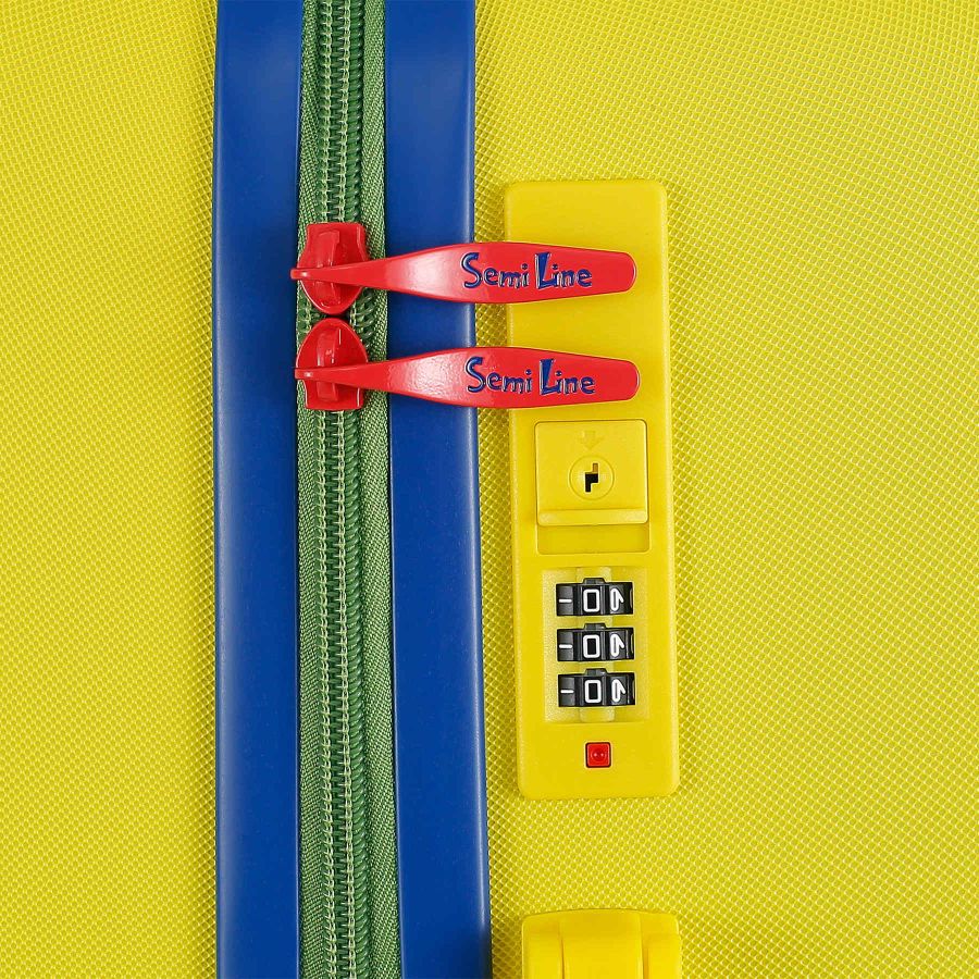 Чемодан средний Semi Line 24 дюйма (M) ABS-Plastic Yellow (T5929-2)