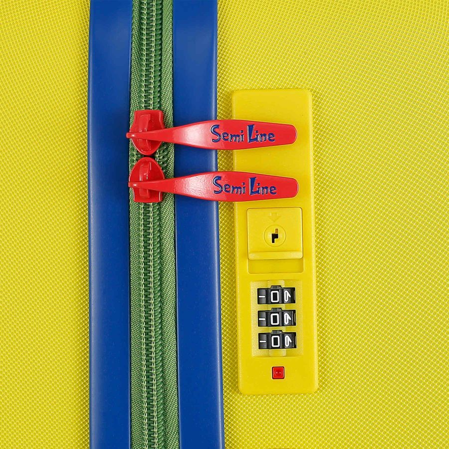 Чемодан малый для ручной клади Semi Line 20 (S) ABS-Plastic Yellow (T5929-1)
