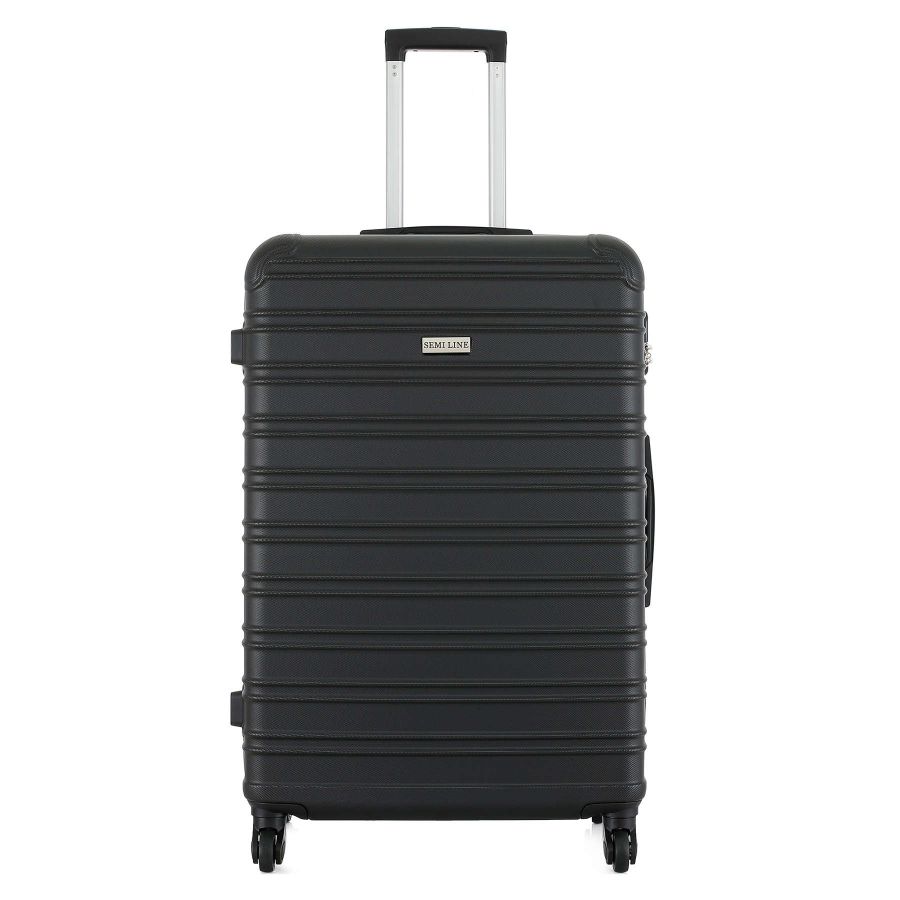 Чемодан большой Semi Line 28 дюймов (L) ABS-Plastic Black (T5953-3)