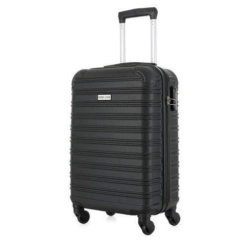 Чемодан малый под ручную кладь Semi Line 20 (S) ABS-Plastic Black (T5953-1)
