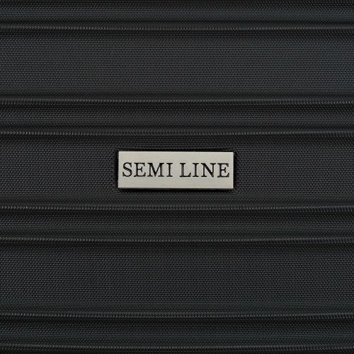 Чемодан малый под ручную кладь Semi Line 20 (S) ABS-Plastic Black (T5953-1)