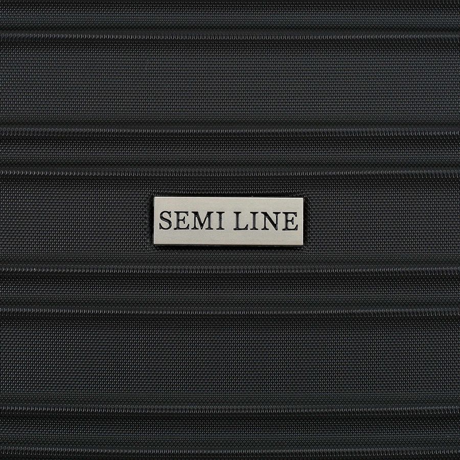 Чемодан малый под ручную кладь Semi Line 20 (S) ABS-Plastic Black (T5953-1)