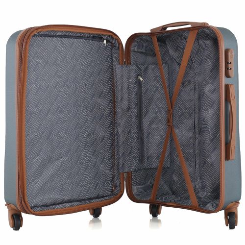 Чемодан большой Semi Line 28 дюймов (L) ABS-пластик Petrol (T5713-3)