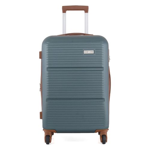 Чемодан средний Semi Line 24 дюйма (M) ABS-пластик Petrol (T5713-2)