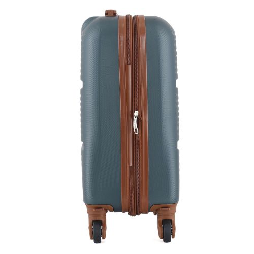 Чемодан маленький ручная кладь Semi Line 20 (S) ABS-пластик Petrol (T5713-1)