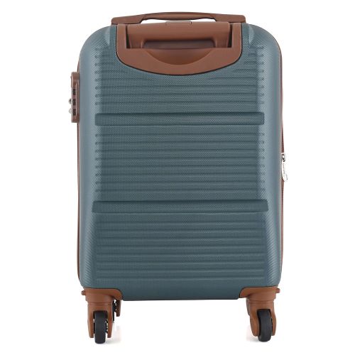 Чемодан маленький ручная кладь Semi Line 20 (S) ABS-пластик Petrol (T5713-1)