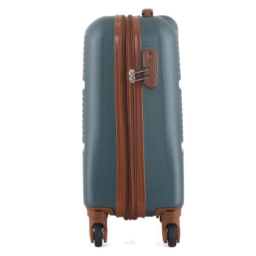 Чемодан маленький ручная кладь Semi Line 20 (S) ABS-пластик Petrol (T5713-1)