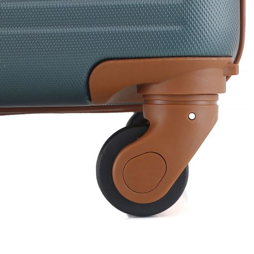 Чемодан маленький ручная кладь Semi Line 20 (S) ABS-пластик Petrol (T5713-1)