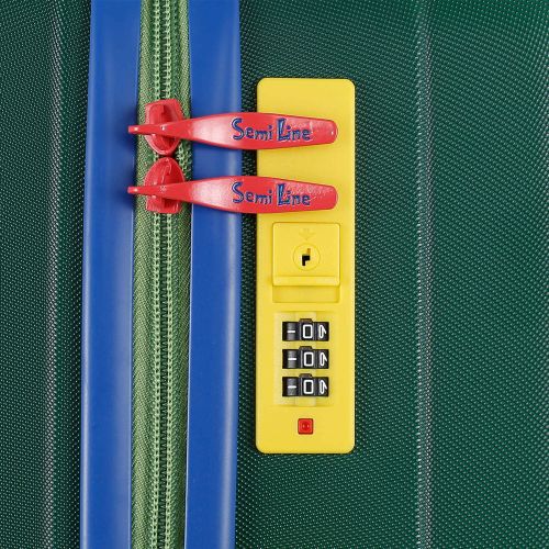 Чемодан малый под ручную кладь Semi Line 20 (S) ABS-Plastic Dark Green (T5805-1)