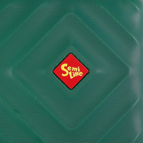 Чемодан малый под ручную кладь Semi Line 20 (S) ABS-Plastic Dark Green (T5805-1)