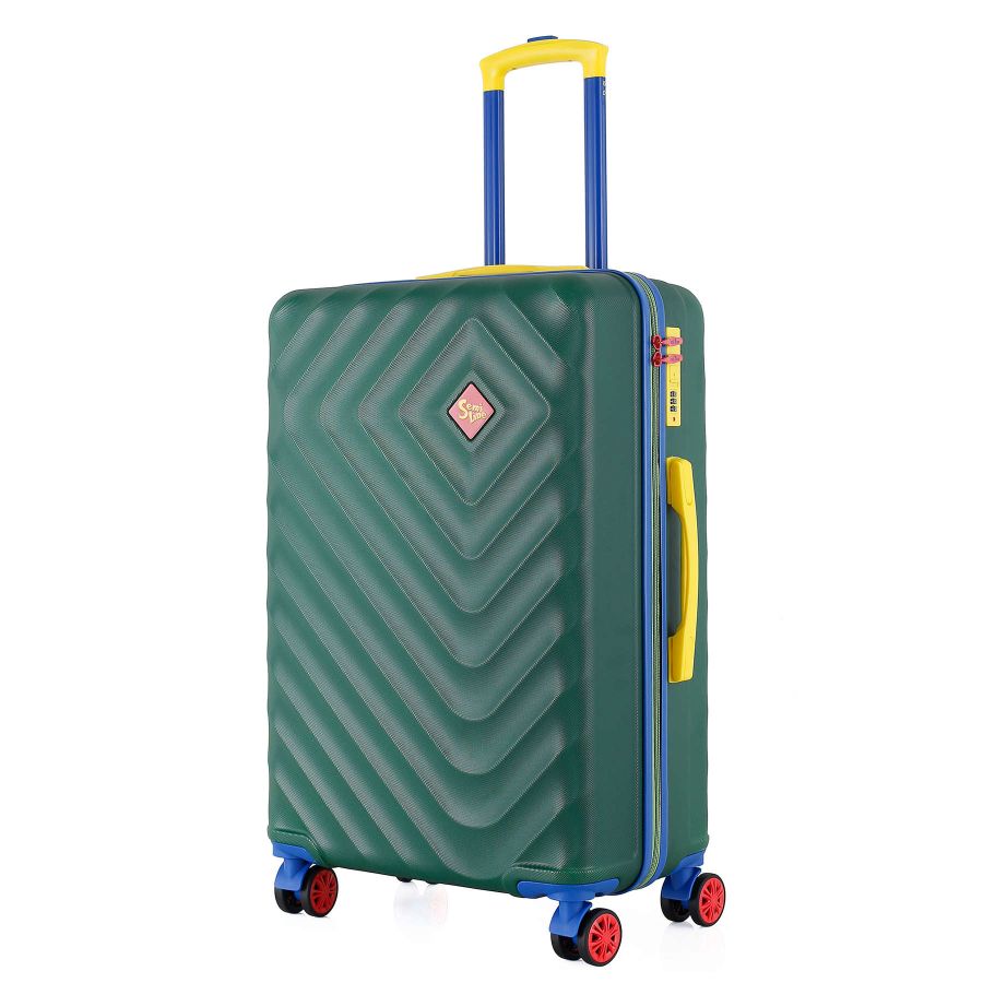 Чемодан средний Semi Line 24 дюйма (M) ABS-пластик Dark Green (T5805-2)