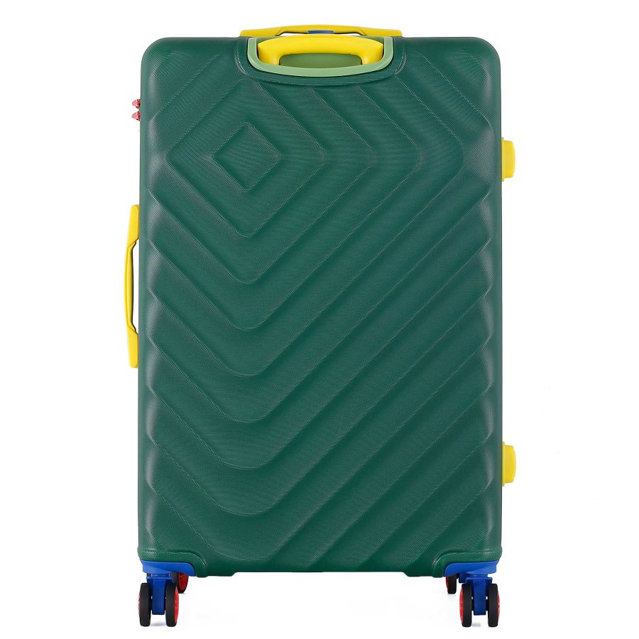Чемодан большой Semi Line 28 дюймов (L) Dark ABS-пластик Green (T5805-3)