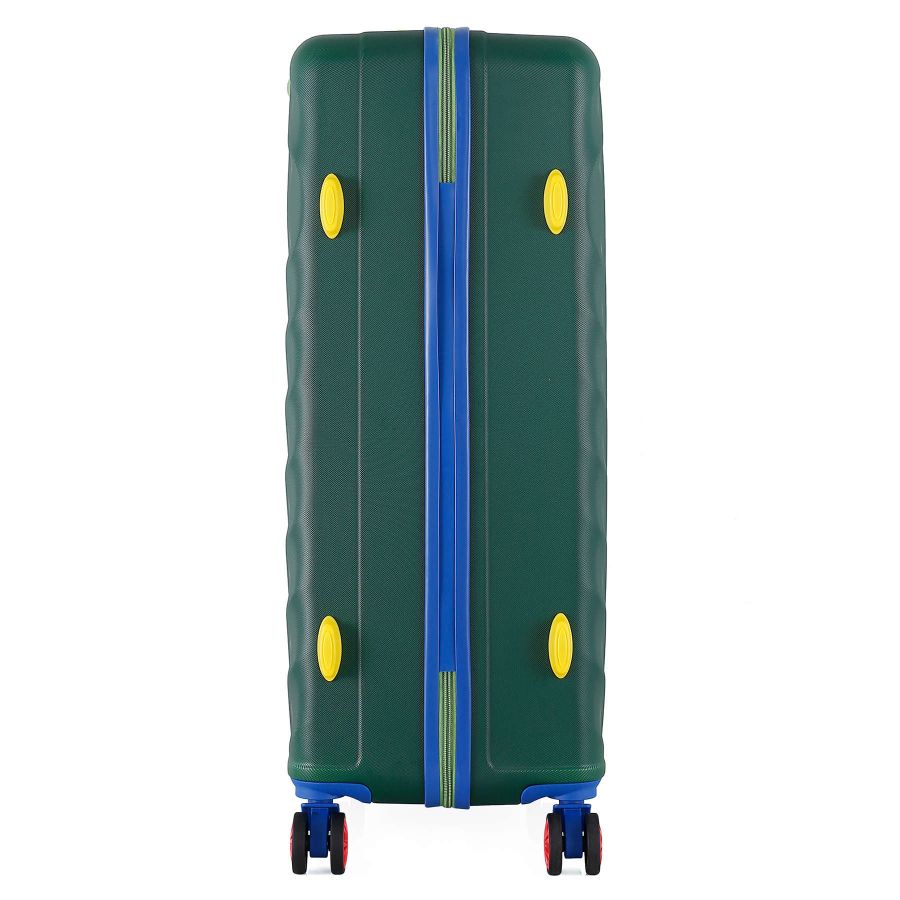 Чемодан большой Semi Line 28 дюймов (L) Dark ABS-пластик Green (T5805-3)