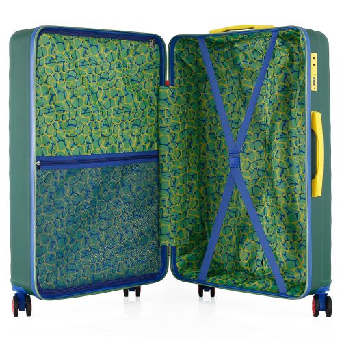 Чемодан большой Semi Line 28 дюймов (L) Dark ABS-пластик Green (T5805-3)