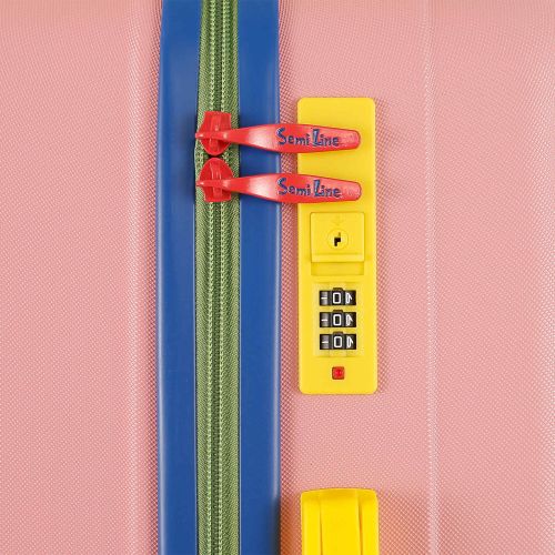 Чемодан большой Semi Line 28 дюймов (L) ABS-пластик Rose (T5806-3)